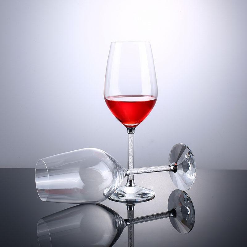 Swarovski Stem Glass - Set of 2 - Smokey Cocktail