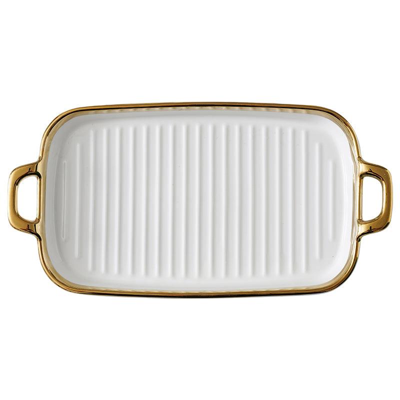 plates for snacks | GRILL CERAMIC PLATE