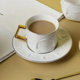 tea cup with saucer | BUDDHA CUP SAUCER - SET OF 2