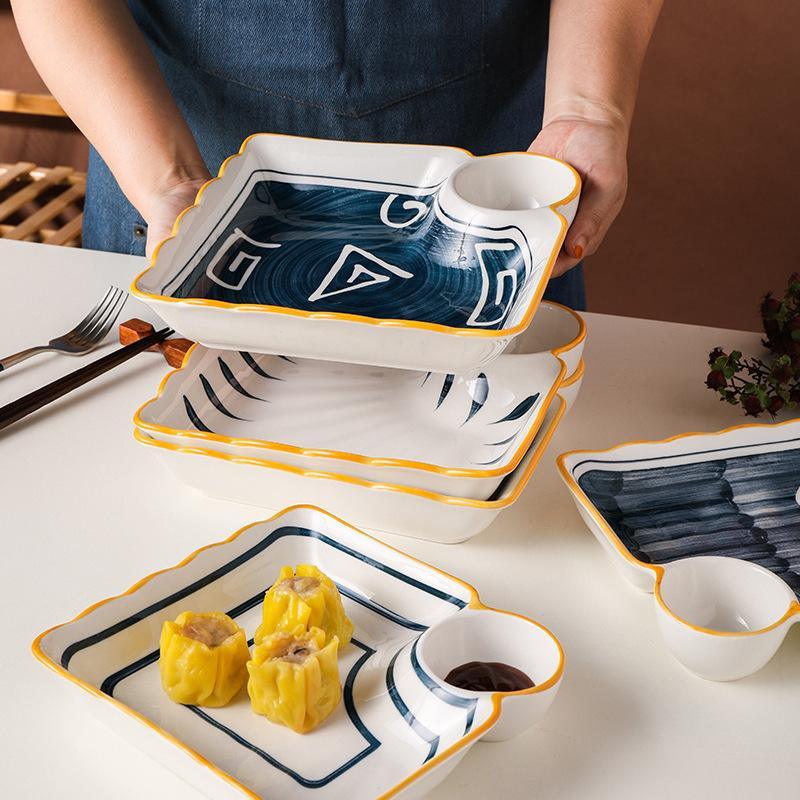 Quirky Plate - Set Of 2(PRE-BOOKING - DELIVERY STARTS 10th FEB) - Smokey Cocktail