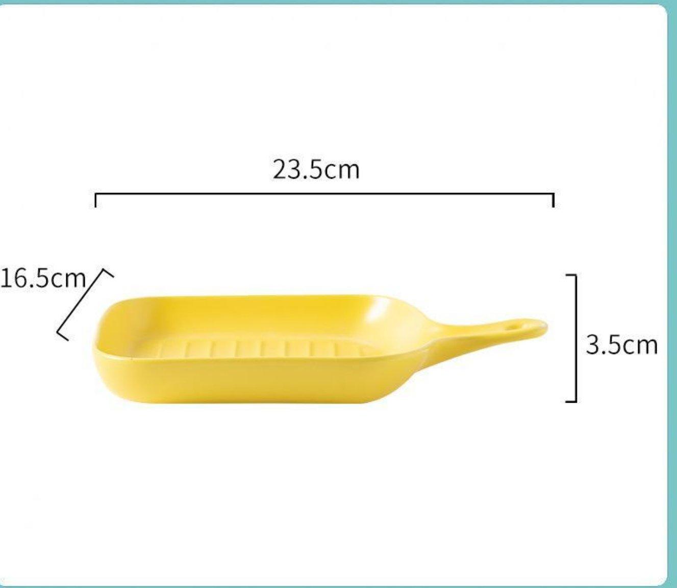 plate set | SKILLET HANDLE PLATE - SET OF 2