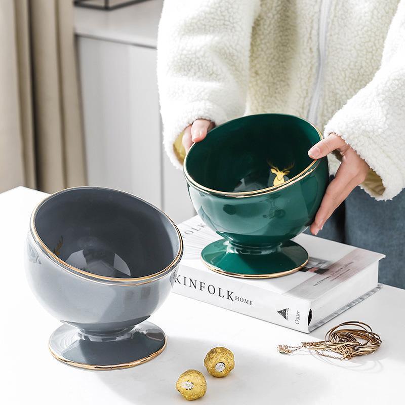 Mini Round Platter - Smokey Cocktail