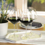 buy wine glasses online india | BUGUNDI GLASS - SET OF 6