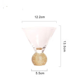 Sparkler Martini Glass - Set Of 2 - Smokey Cocktail