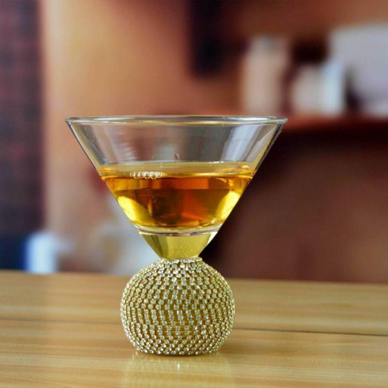 Sparkler Martini Glass - Set Of 2 - Smokey Cocktail