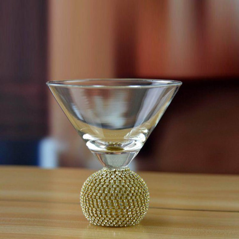 Sparkler Martini Glass - Set Of 2 - Smokey Cocktail