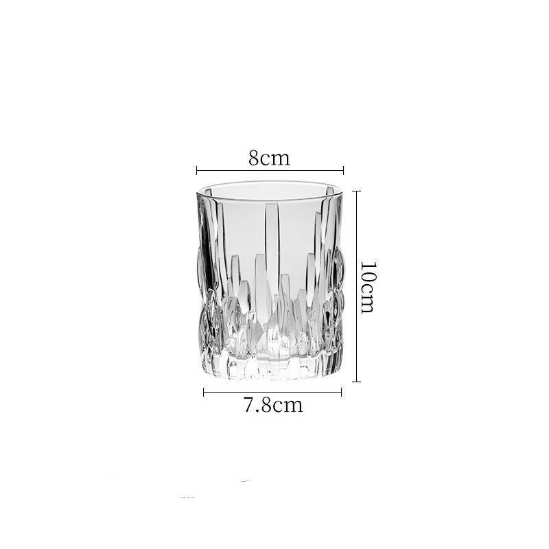 Adobe Glass Tumbler - Set Of 6 - Smokey Cocktail