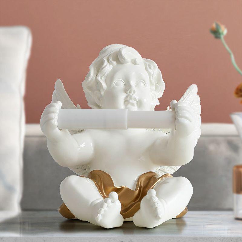 Angel Tissue Holder - Smokey Cocktail