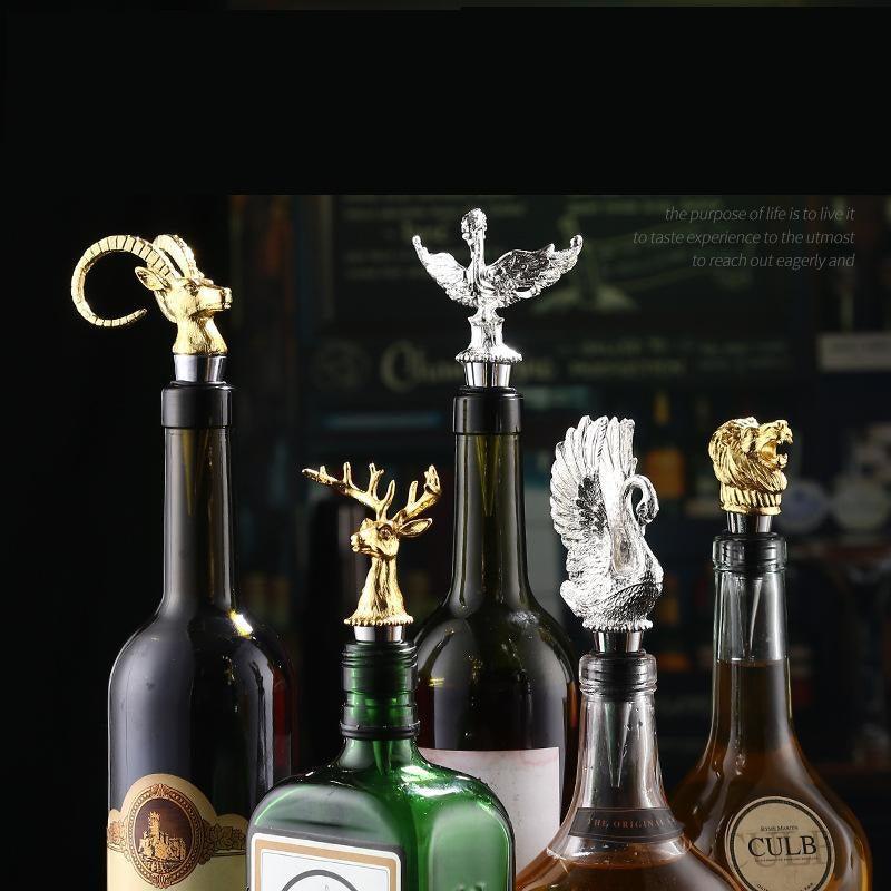 bar accessories gift | GALLOPING HORSE BOTTLE STOPPER