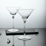 Cocktail Glasses India | Spiral Martini Glass - Set Of 2