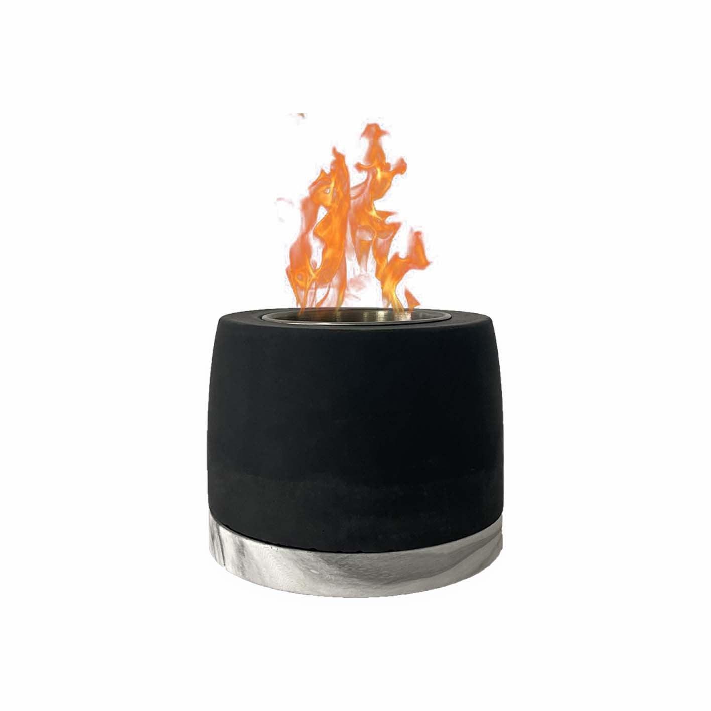 CONCRETE TABLETOP FIRE PIT - Smokey Cocktail