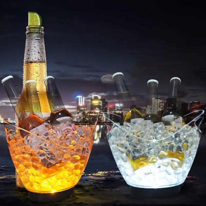 LED BUCKET WITH HANDLE - Smokey Cocktail
