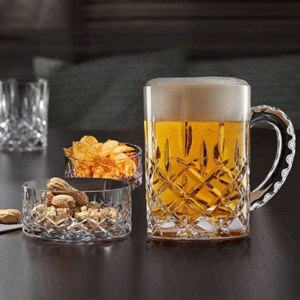 DIAMOND CRYSTAL BEER GIFT-SET OF 4-MADE IN GERMANY