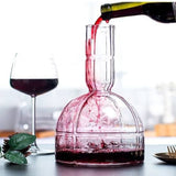 HANDMADE CRYSTAL WINE DECANTER-MADE IN TURKEY