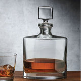 Square Bottle Look Whiskey Decanter, BRAND - NUDE, MADE IN TURKEY