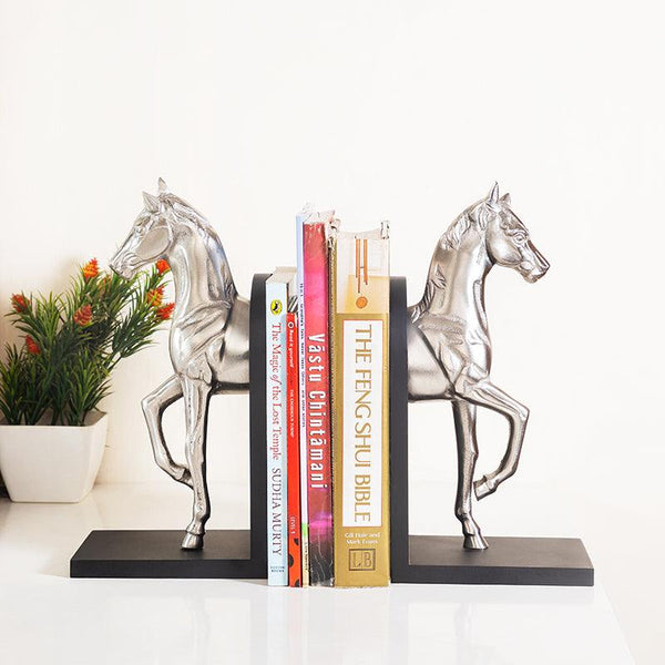 Horse Bookend - Set of 2 - Smokey Cocktail