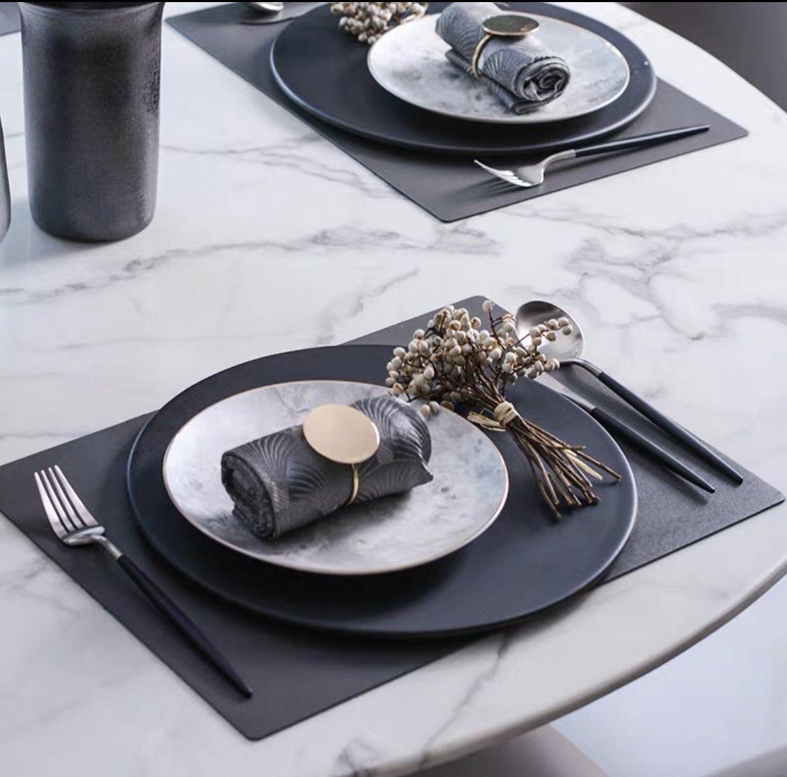 plates for dinner | MOON PLATES - SET OF 2