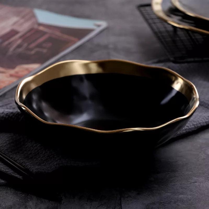 bowls for kitchen | PEARL BLACK BOWL
