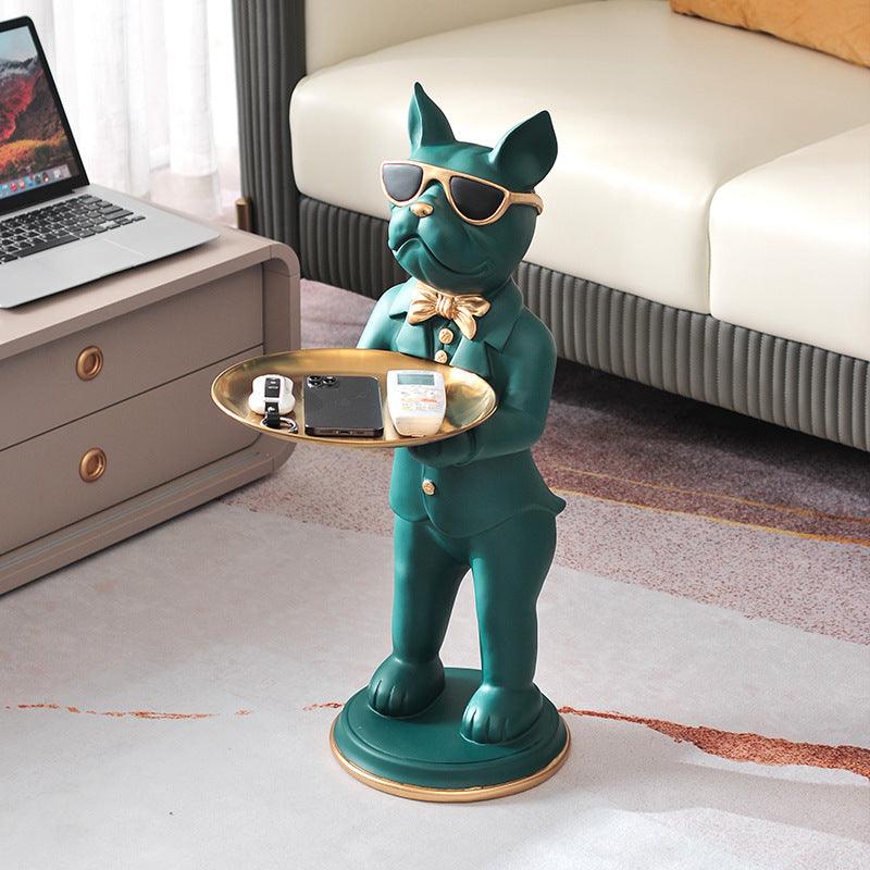 Mr Funky Figurine With Tray - Smokey Cocktail