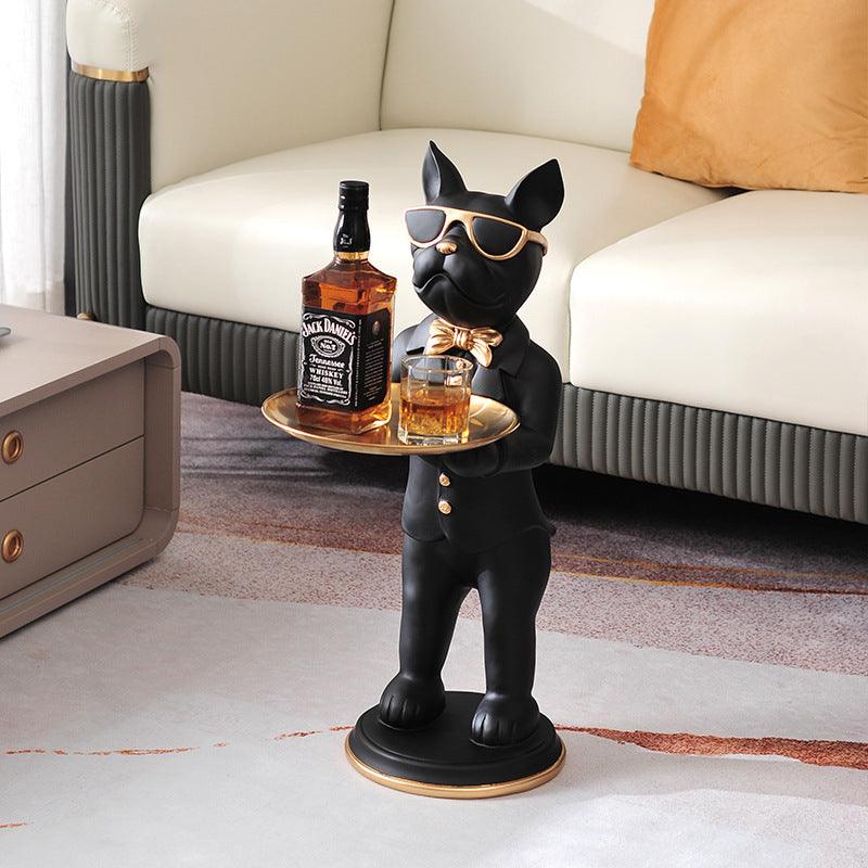 Mr Funky Figurine With Tray - Smokey Cocktail