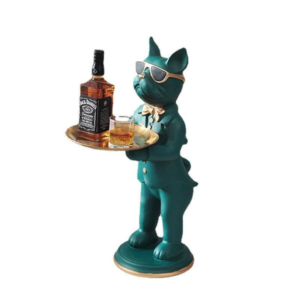 Mr Funky Figurine With Tray - Smokey Cocktail