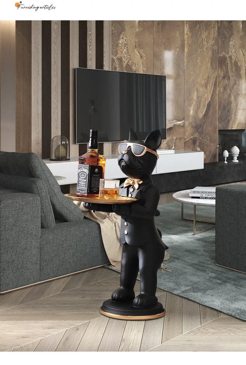 Mr Funky Figurine With Tray - Smokey Cocktail