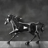 ORIGAMI HORSE SCULPTURE - Smokey Cocktail