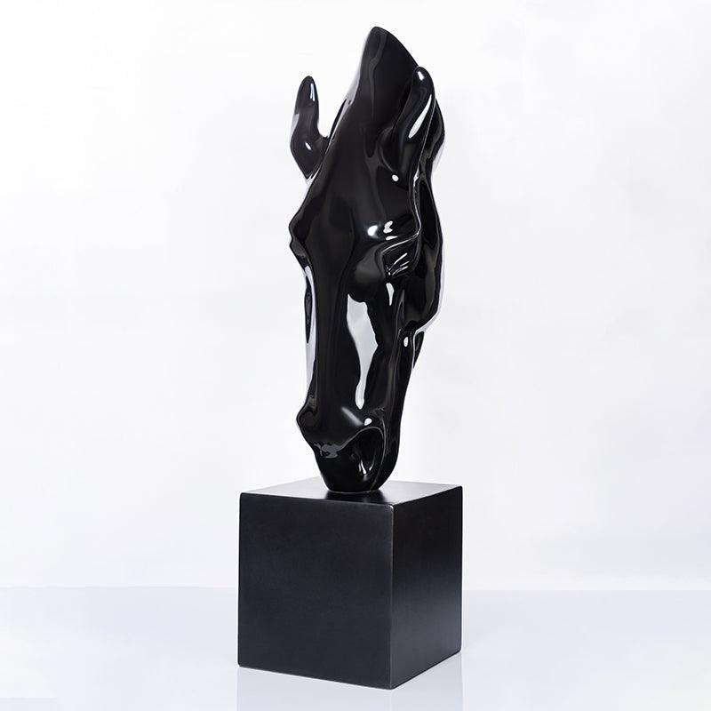 HORSE FACE SCULPTURE - Smokey Cocktail