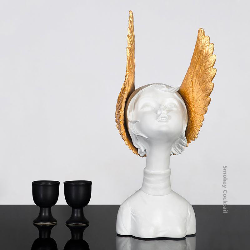 WINGED HAT SCULPTURE - Smokey Cocktail
