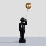 BALLOON BOY SCULPTURE - Smokey Cocktail