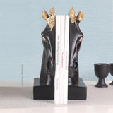 HORSE HEAD BOOKEND - Smokey Cocktail