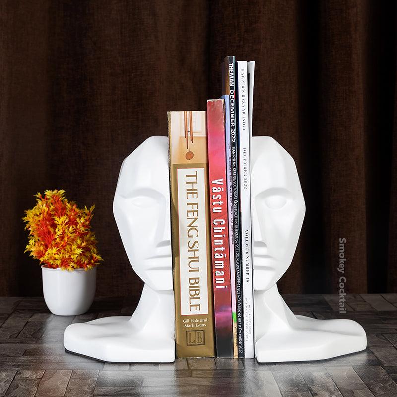 KNOWLEDGE IN THE BRAIN BOOKEND - Smokey Cocktail