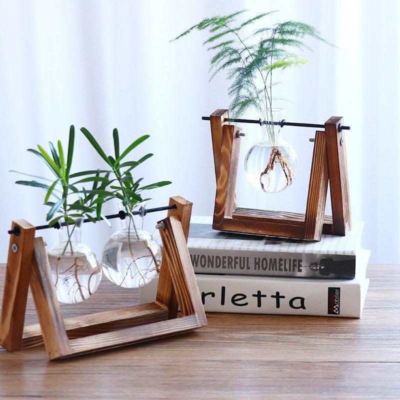 Unique Glass Planter - Smokey Cocktail