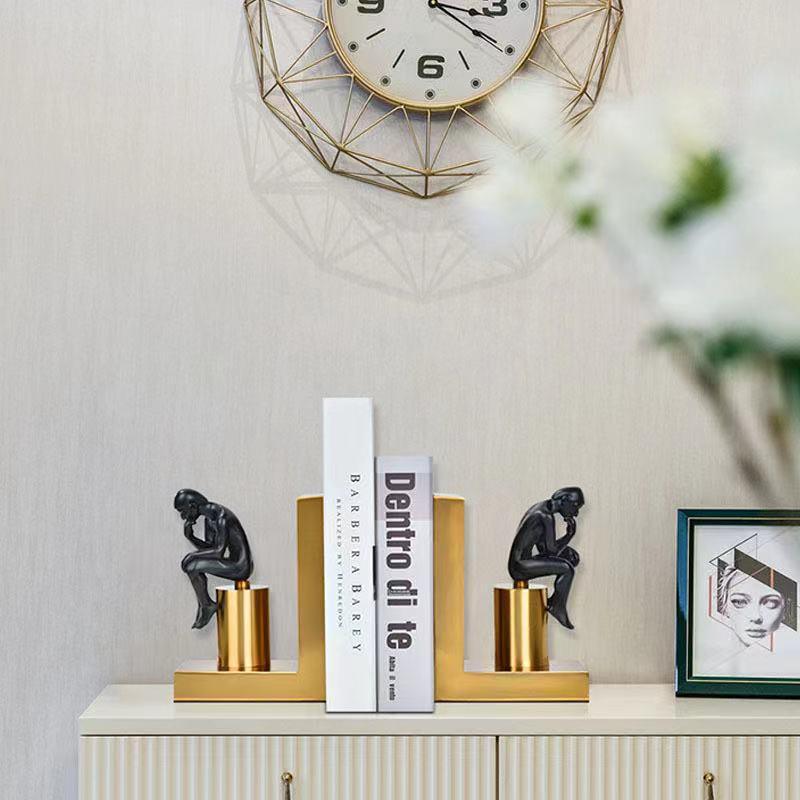 Mastermind Bookend - Set Of 2 - Smokey Cocktail
