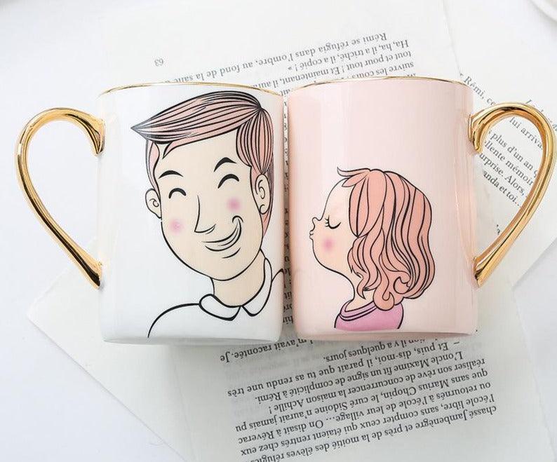 coffee mugs set | LOVE COFFEE MUG SET