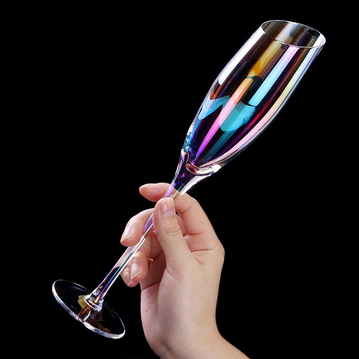 Slanting Pearl Stem Glass - Set of 2 - Smokey Cocktail