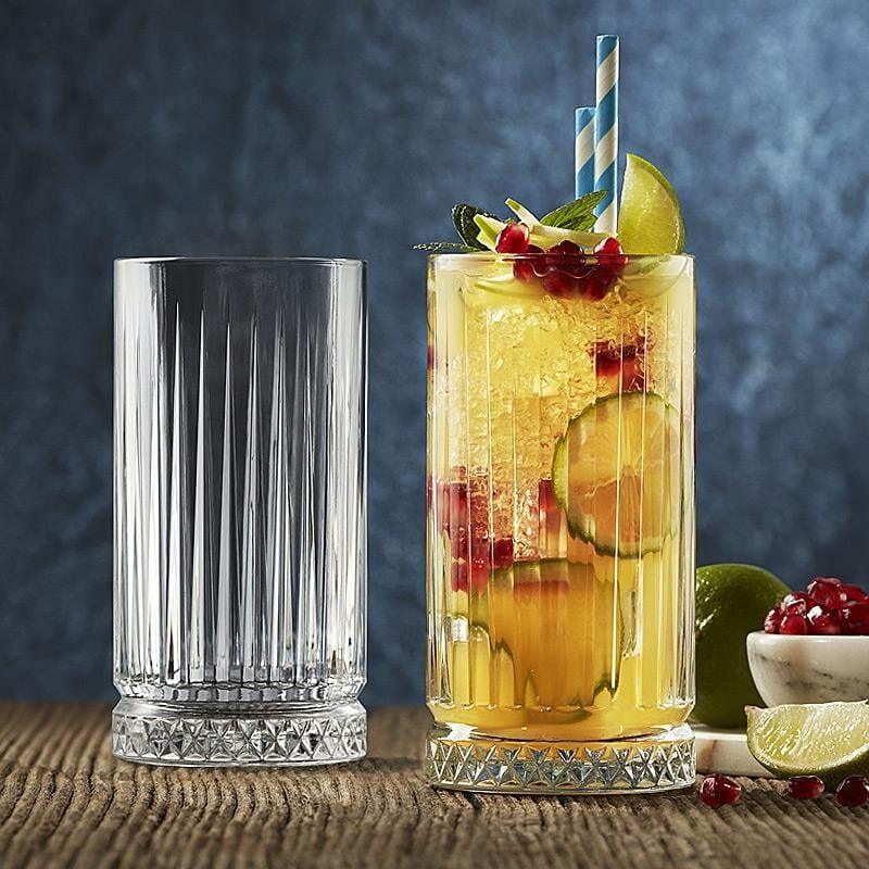 tall glasses | TALL FLOW GEO GLASS - SET OF 2