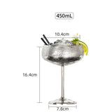 Types Of Cocktail Glasses | Foil Goblet - Set Of 2