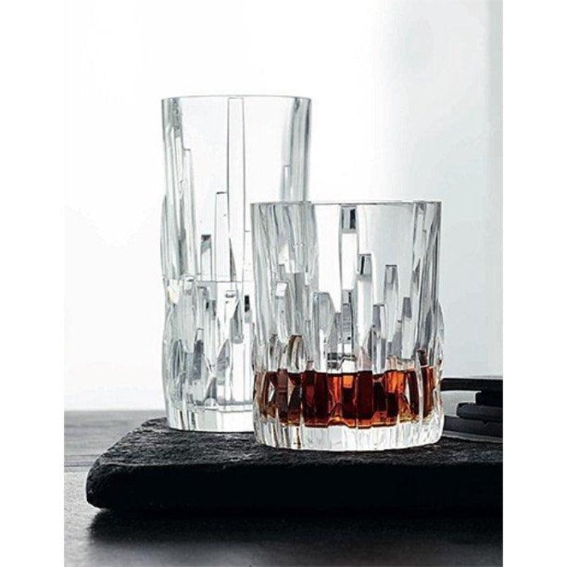 Adobe Glass Tumbler - Set Of 6 - Smokey Cocktail
