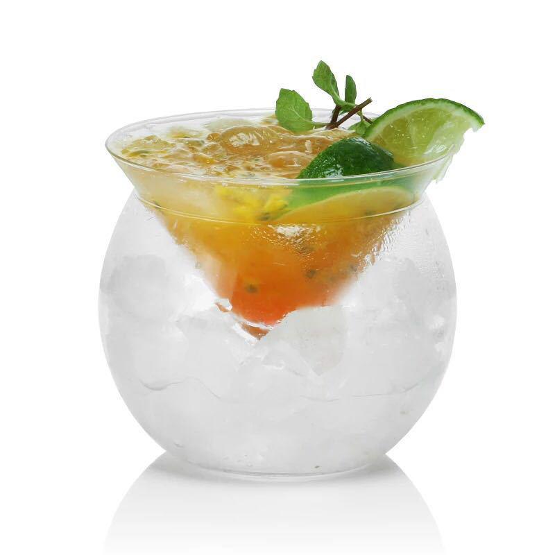 Cocktail Glasses Online | Dual Martini Glass - Set Of 2