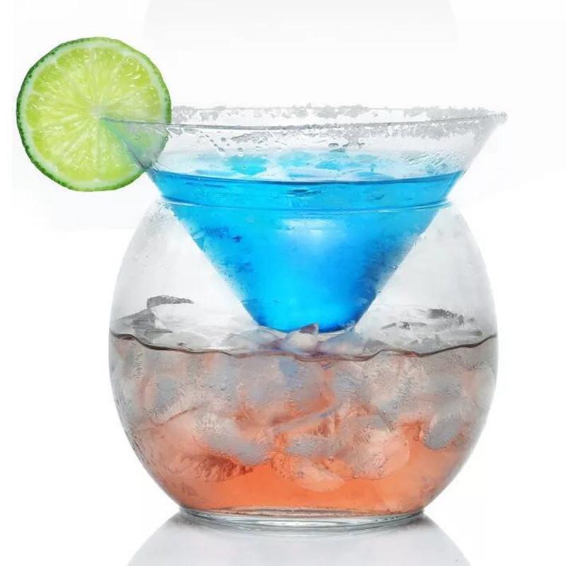 Cocktail Glasses Online | Dual Martini Glass - Set Of 2