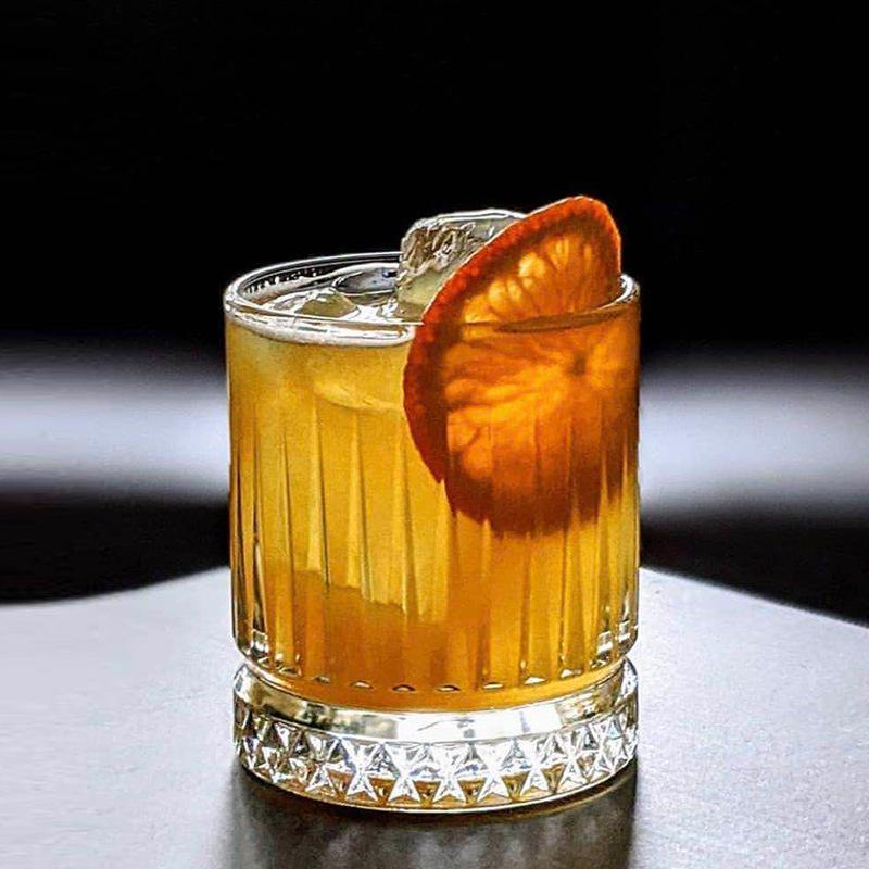 Buy Whiskey Glasses Online| Flow Geo Glass-set Of 2