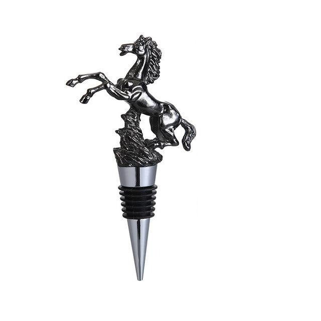 bar accessories gift | GALLOPING HORSE BOTTLE STOPPER