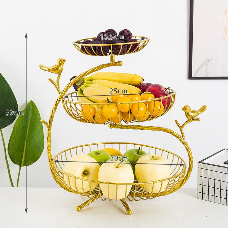"fruit stand for kitchen | NESTLING MULTILAYER FRUIT STAND "
