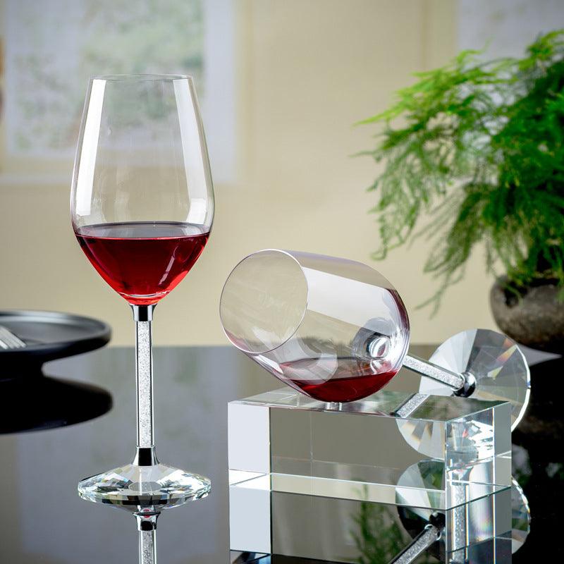 Swarovski Stem Glass - Set of 2 - Smokey Cocktail