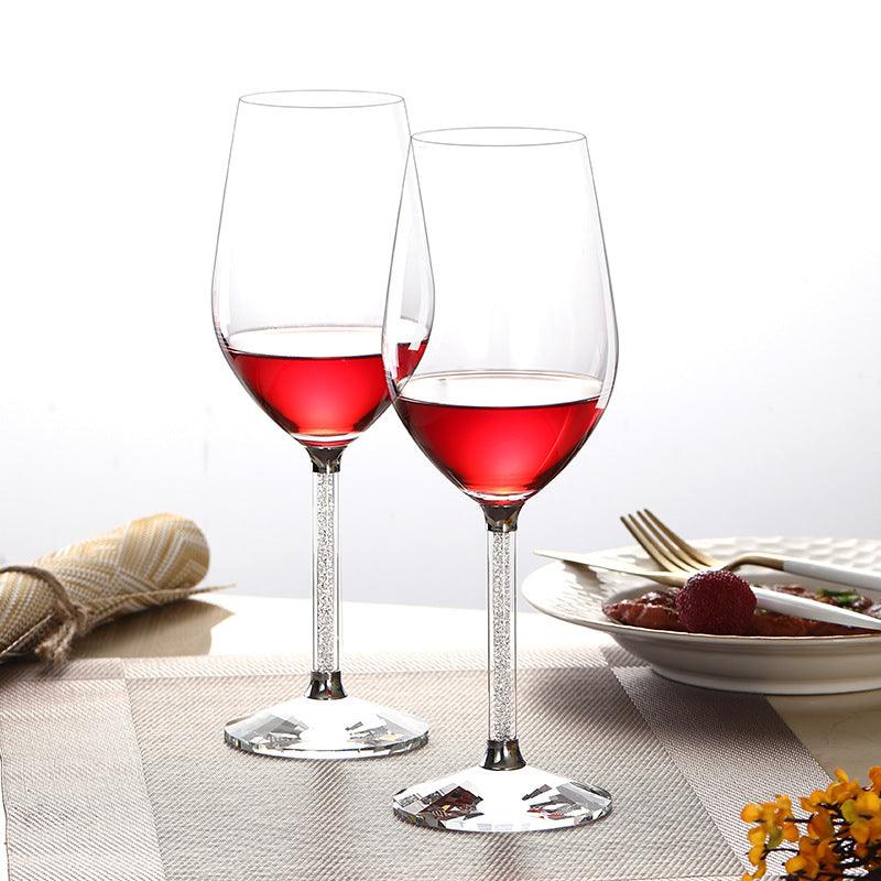 Swarovski Stem Glass - Set of 2 - Smokey Cocktail