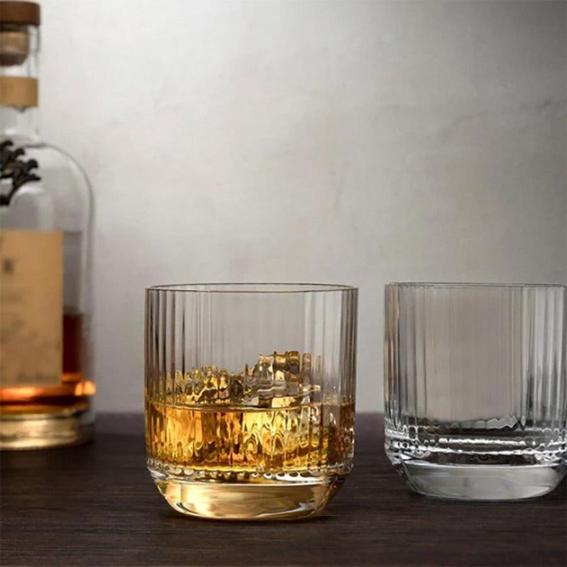 Whiskey Glasses Gift Set | New Crystal Tumbler Glass - Set Of 2