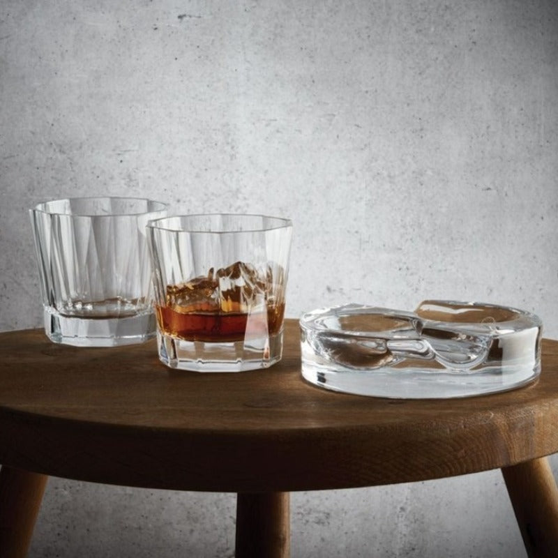 HEMINGWAY CRYSTAL WHISKEY GLASS-MADE IN TURKEY