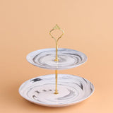 dessert stand set | ROUND TWO-TIER DESSERT STAND