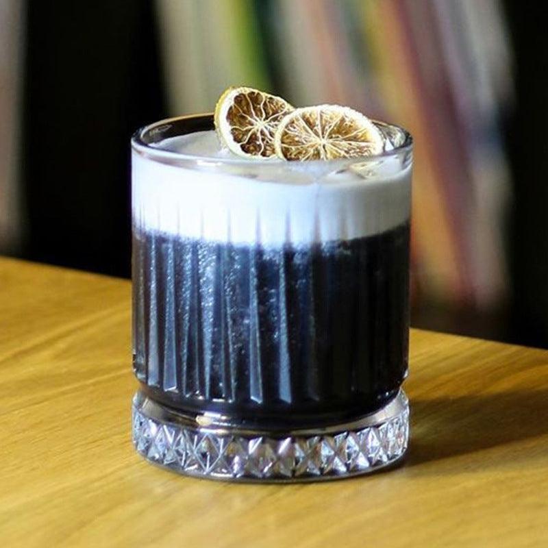 Buy Whiskey Glasses Online| Flow Geo Glass-set Of 2